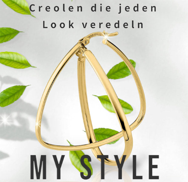 Dreieckige Creolen aus 925 Silber – Geometrischer Schmucktrend 2026