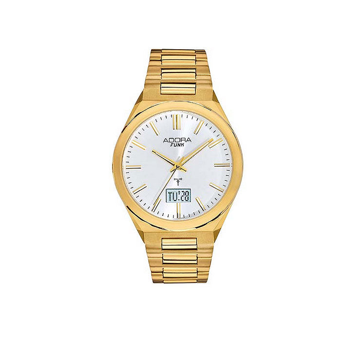 Adora Titan Herrenuhr Funk 42mm Reintitan wasserdicht Frontansicht
