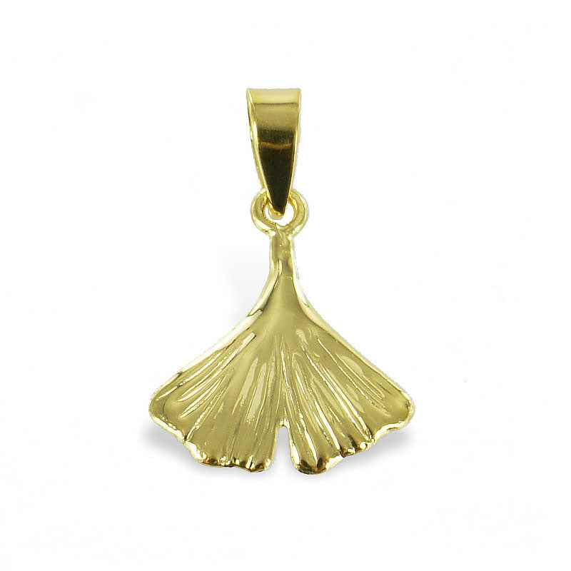 Ginkgoblatt Anhänger Gold 333 – Zeitloses Symbol für Lebenskraft (Kopie)