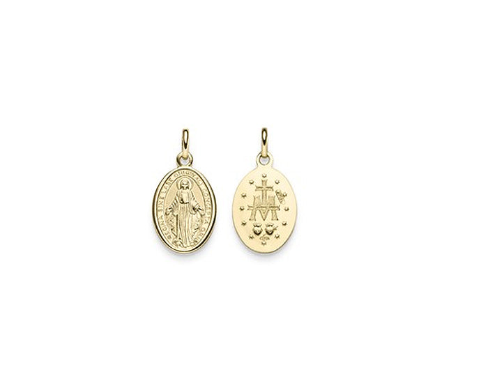 Anhänger Madonna Milagrosa Gold 585