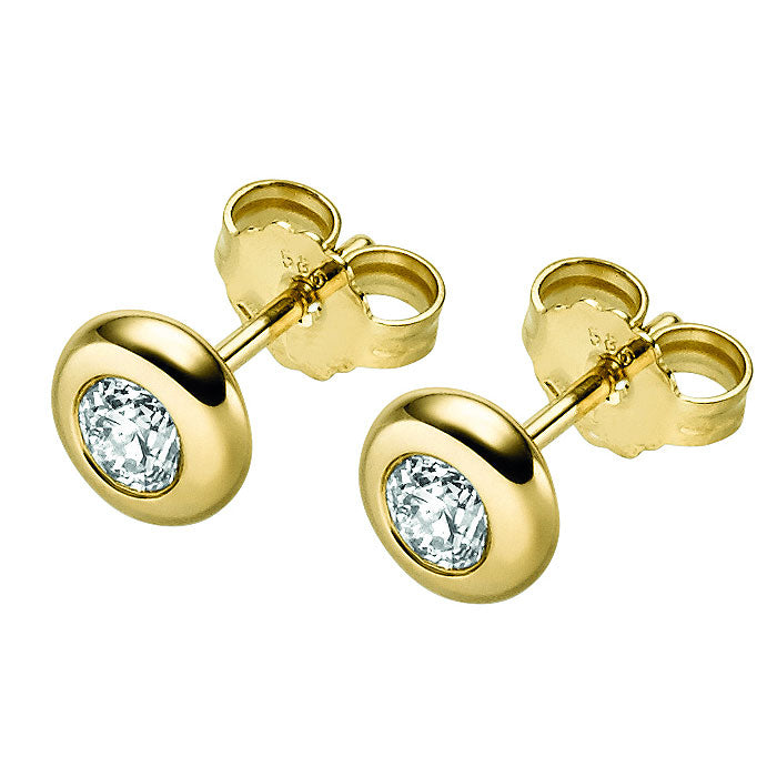 Brillant Ohrstecker 0,50 Karat Detailaufnahme