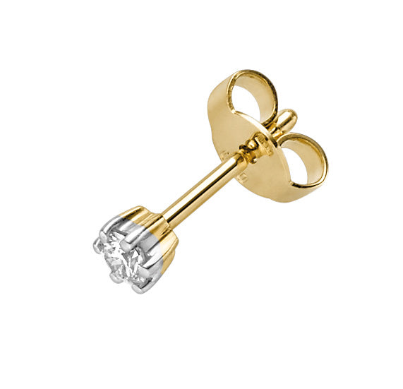 Ohrstecker aus Gold 585 mit Brillant 2,9mm