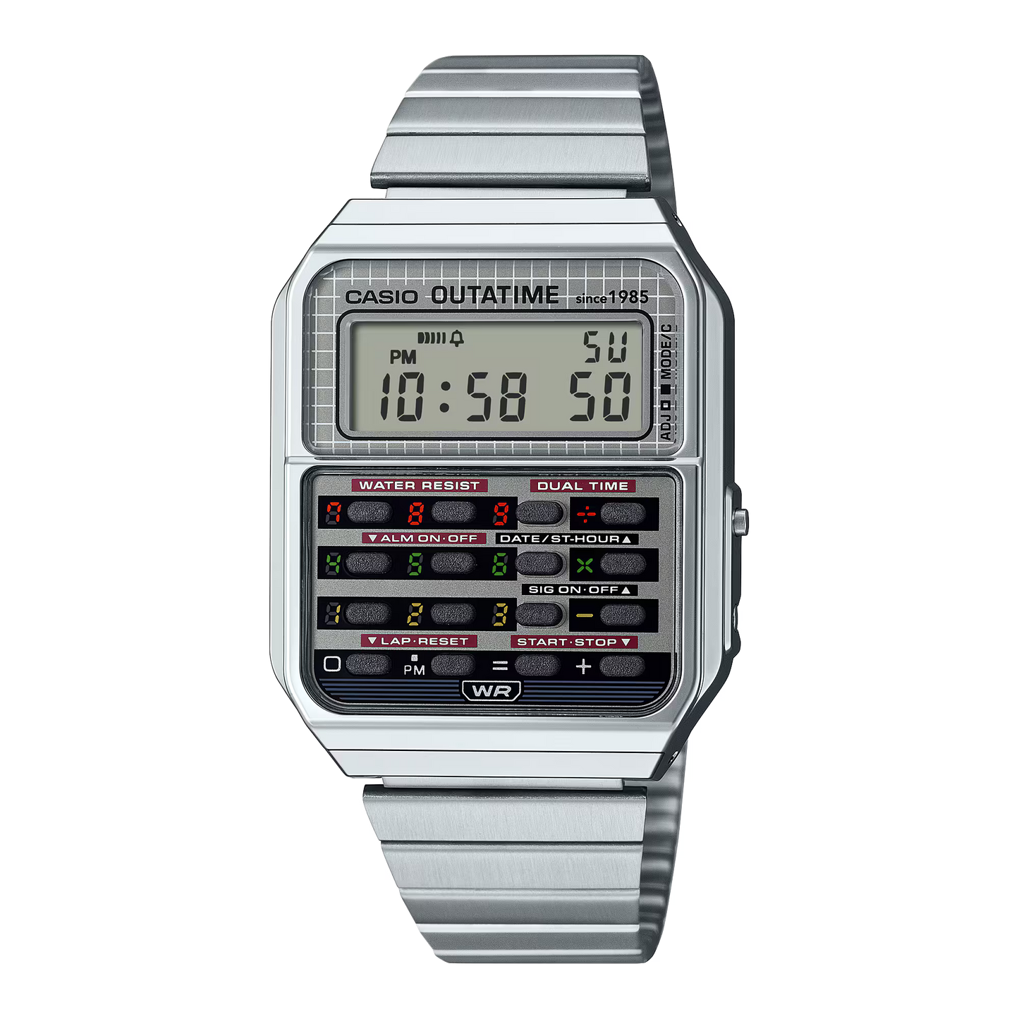Casio CA-500 Back to the Future Uhr Frontansicht