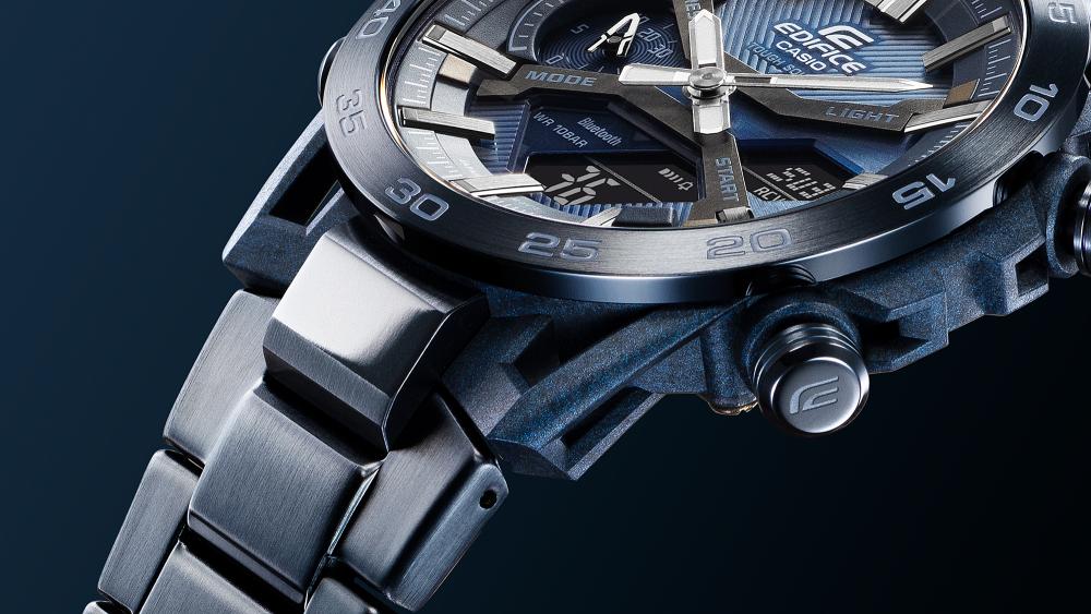 Casio Edifice ECB-2000 SOSPENSIONE Solar Bluetooth Motorsport Chronograph Carbon