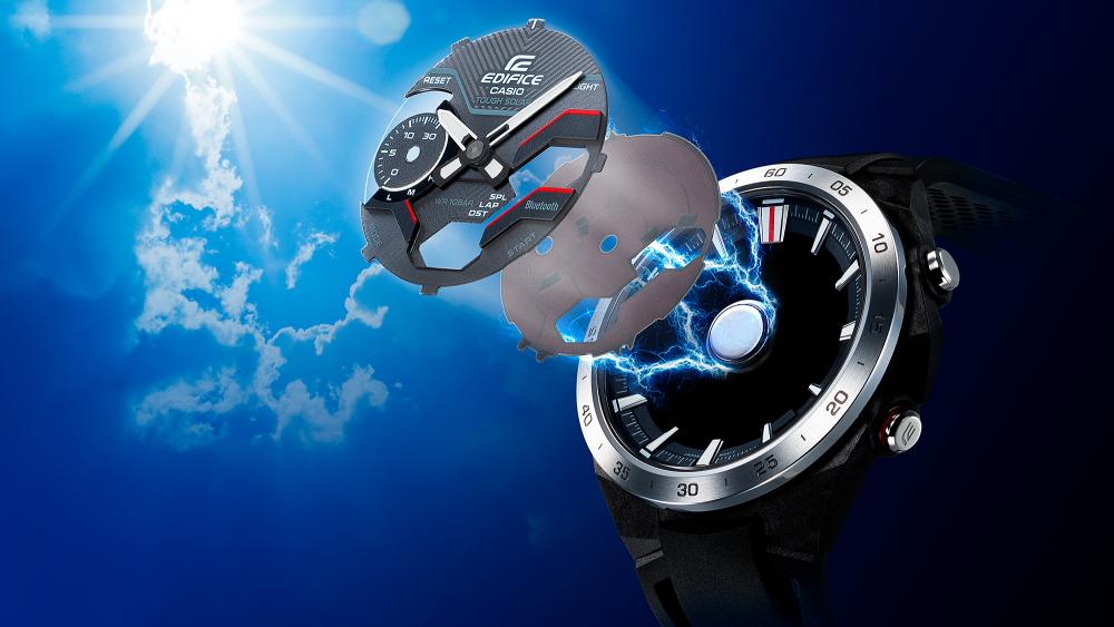 Casio Edifice ECB-2000 SOSPENSIONE Solar Bluetooth Motorsport Chronograph Carbon