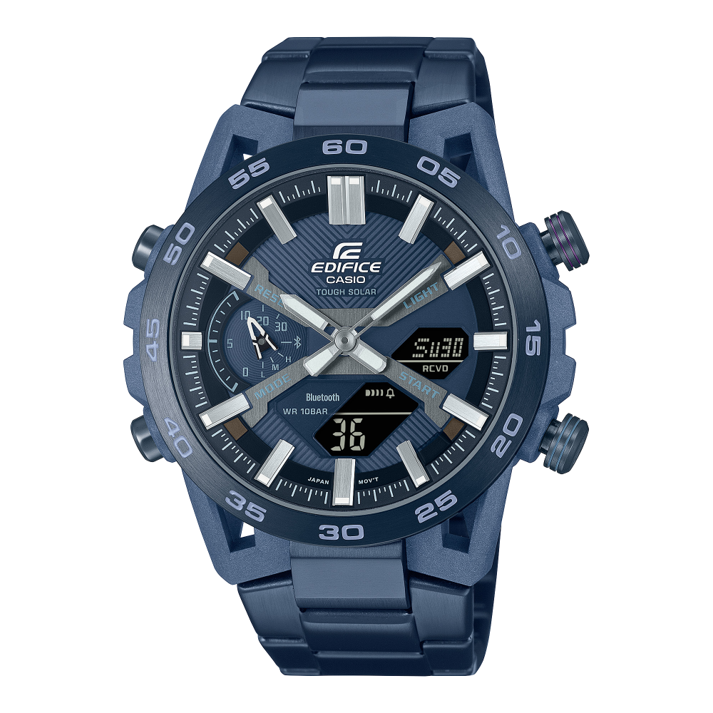 Casio Edifice ECB-2000 SOSPENSIONE Solar Bluetooth Motorsport Chronograph Carbon