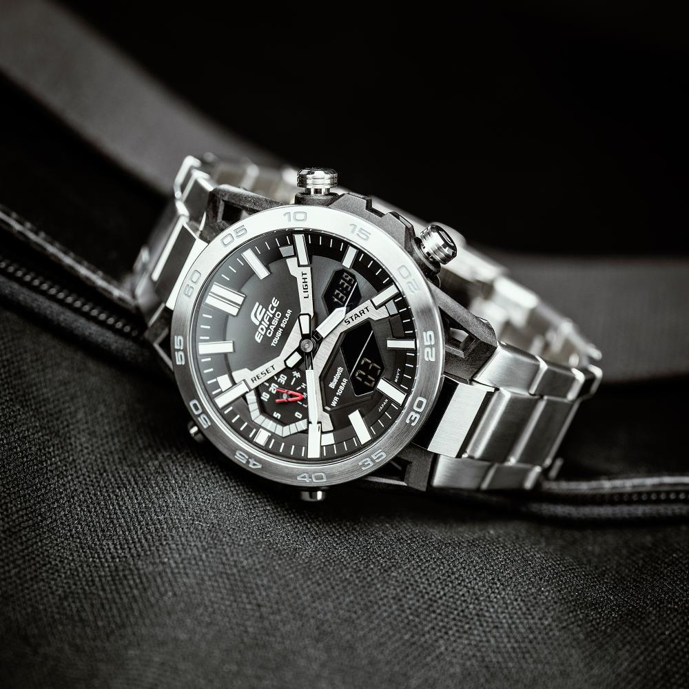 Casio Edifice ECB-2000 SOSPENSIONE Solar Bluetooth Motorsport Chronograph Carbon