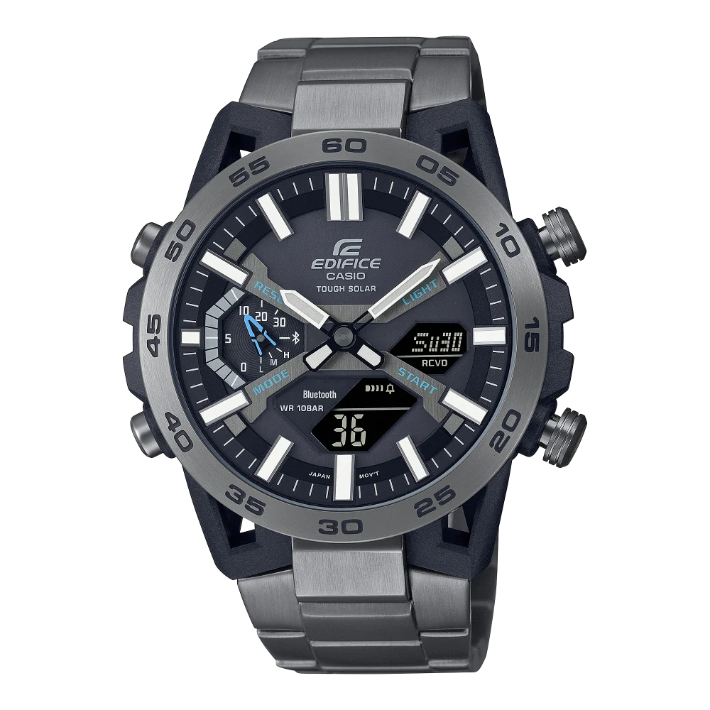 Casio Edifice ECB-2000 SOSPENSIONE Solar Bluetooth Motorsport Chronograph Carbon