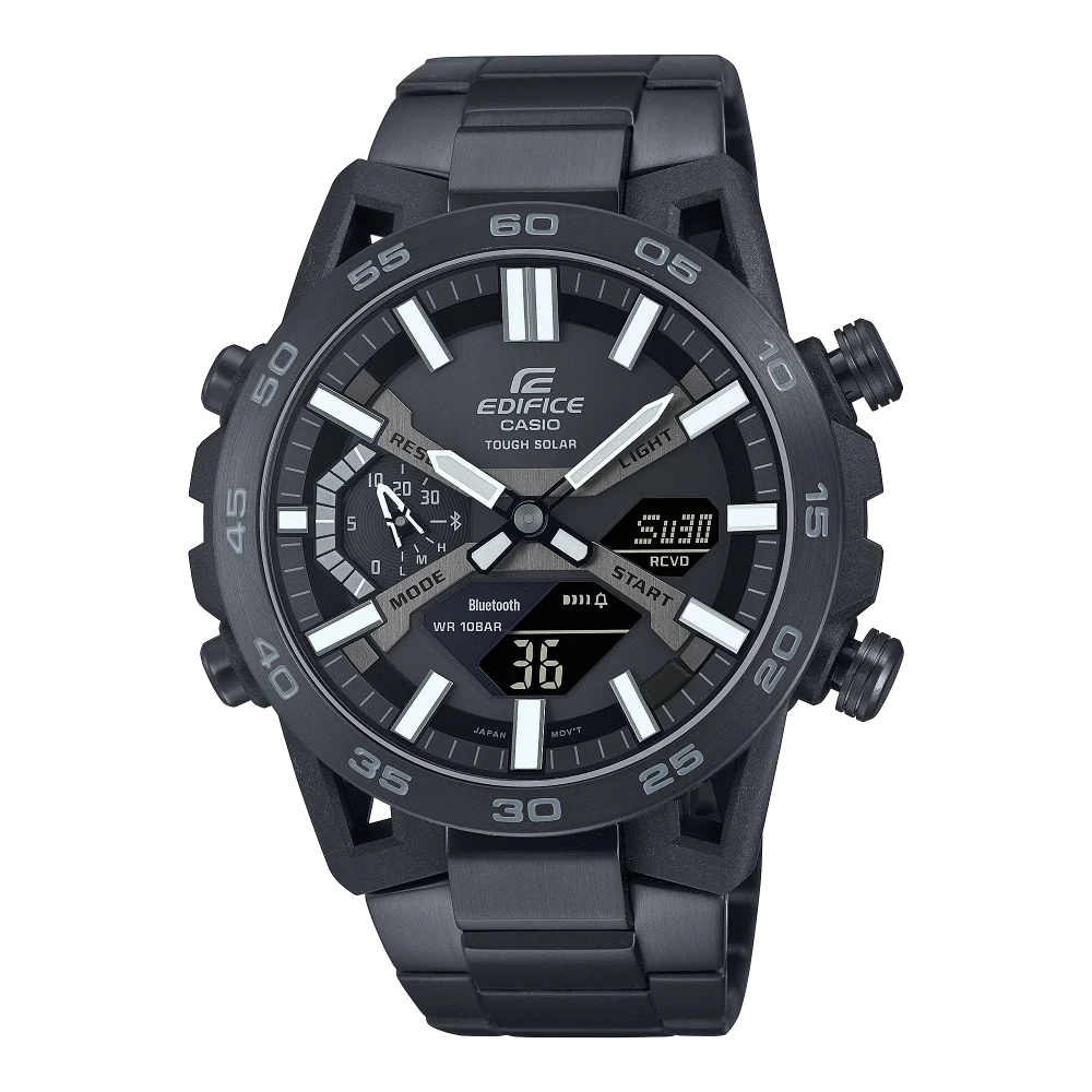 Casio Edifice ECB-2000 SOSPENSIONE Solar Bluetooth Motorsport Chronograph Carbon