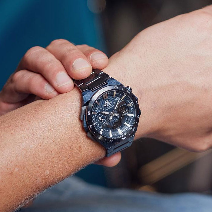Casio Edifice ECB-2200 WINDFLOW Chronograph Solar Bluetooth Herrenuhr
