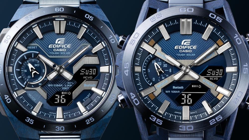 Casio Edifice ECB-2200 WINDFLOW Chronograph Solar Bluetooth Herrenuhr