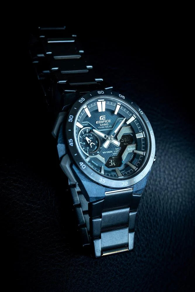 Casio Edifice ECB-2200 WINDFLOW Chronograph Solar Bluetooth Herrenuhr