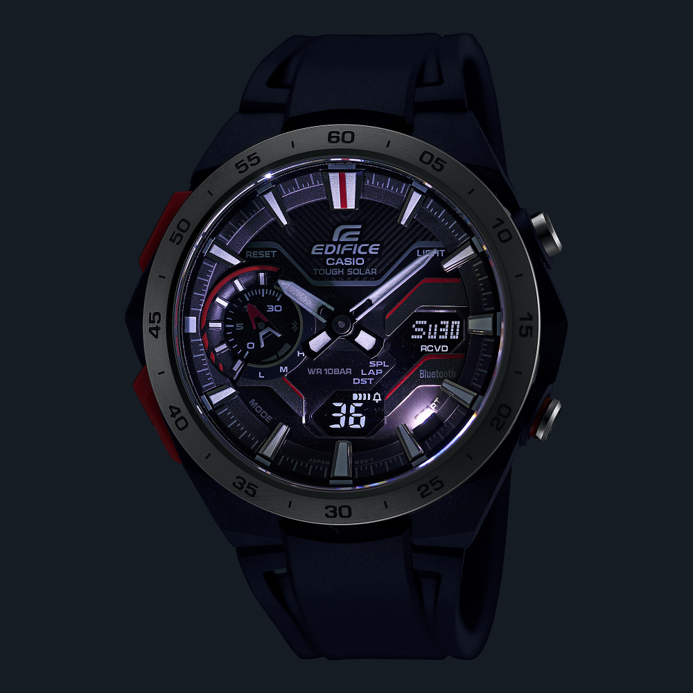 Casio Edifice ECB-2200 WINDFLOW Chronograph Solar Bluetooth Herrenuhr