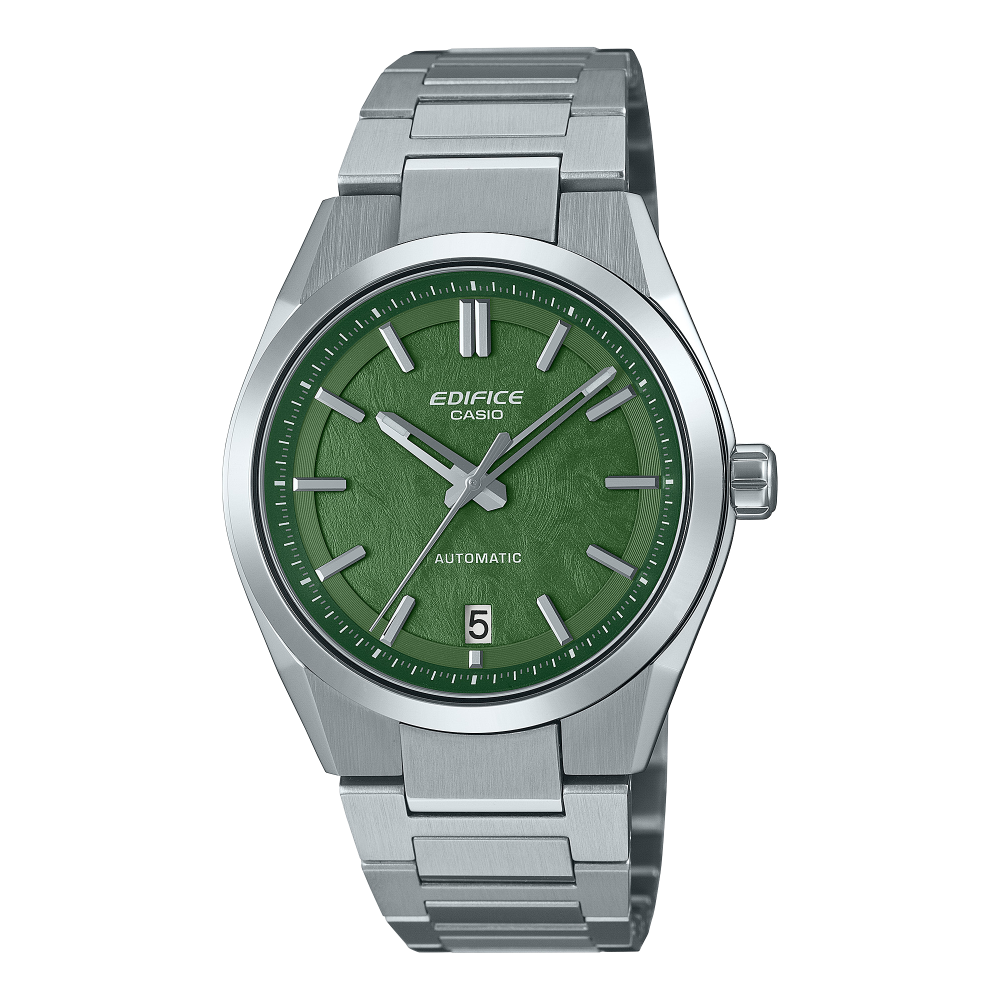 Casio Serie EFK-100D Automatikuhr Herrenuhr Edifice 10 BAR wasserdicht mit Sichtboden