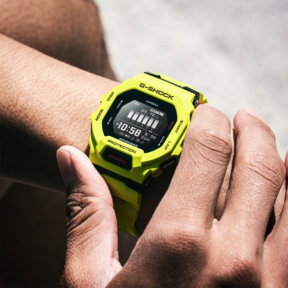 Casio G-Shock GBD-200 G-SQUAD Bluetooth Fitness-Uhr Schrittzähler Trainings-Timer