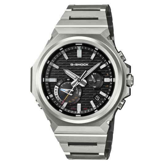 Casio G-Shock Serie GST-B1000D Solar Bluetooth Edelstahl Analog Herrenuhr Carbon Core