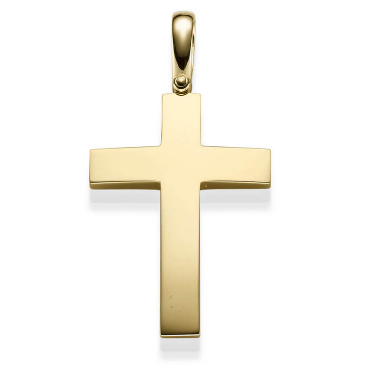 Kreuzanhänger Gross in Gold 585