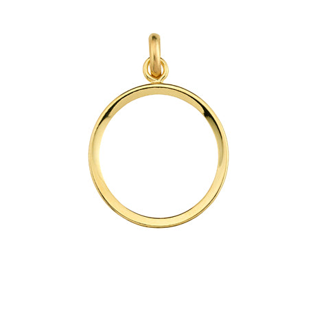 Münzfassung Gold 585