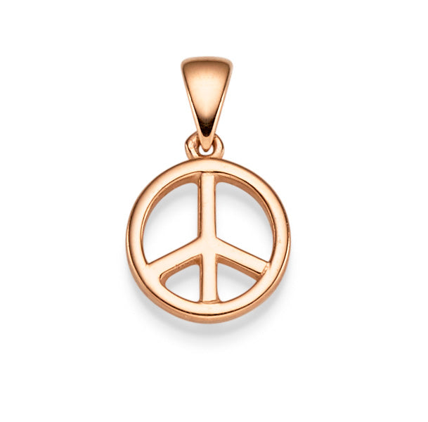 Peace Anhänger in Gold 585