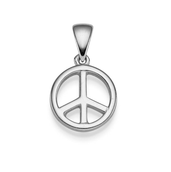Peace Anhänger in Gold 585