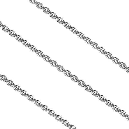 Platinkette Damen 950 massiv | Ankerkette 1,2mm | Made in Germany