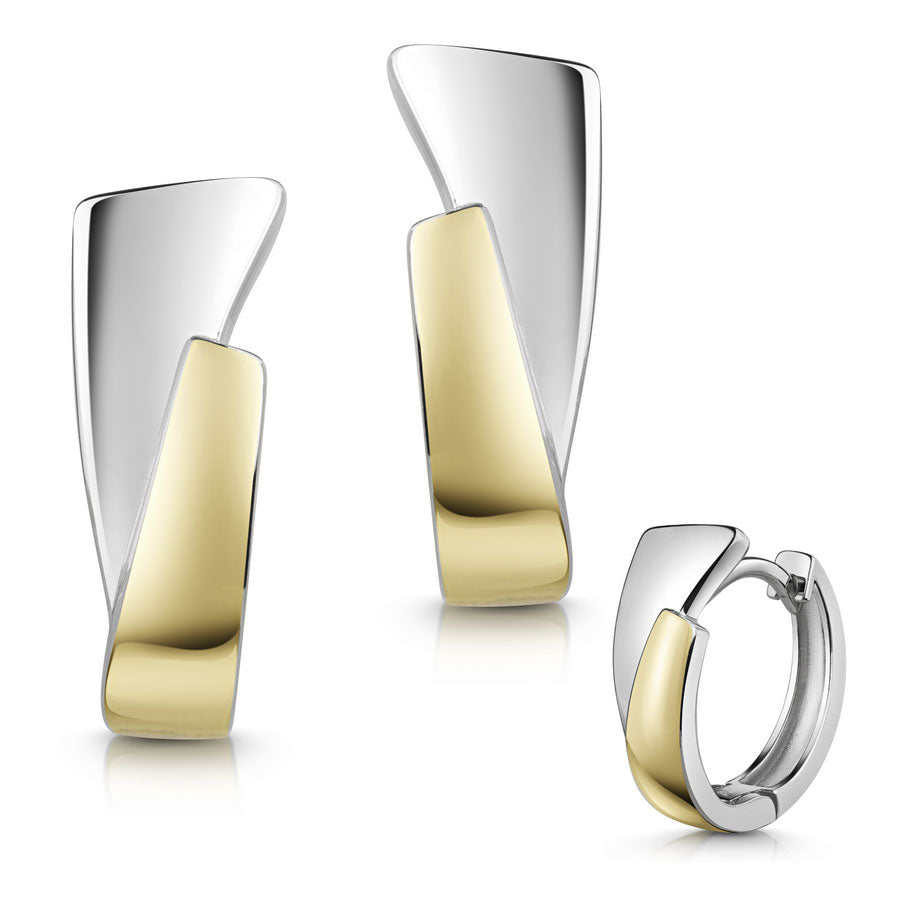 Bicolor Creolen aus Silber – Ausgefallene Designs entdecken