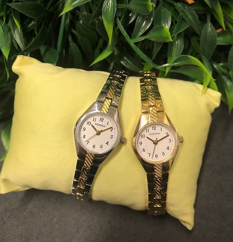 Adora Mini Damenuhr Vintage Edelstahl 19mm – Wasserdicht & Elegant
