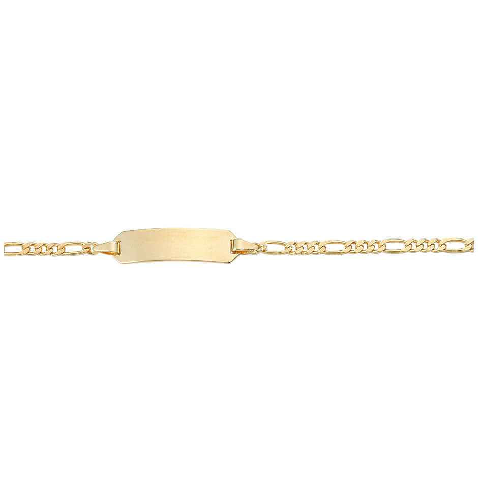 Babyarmband mit Wunschgravur Gold 333