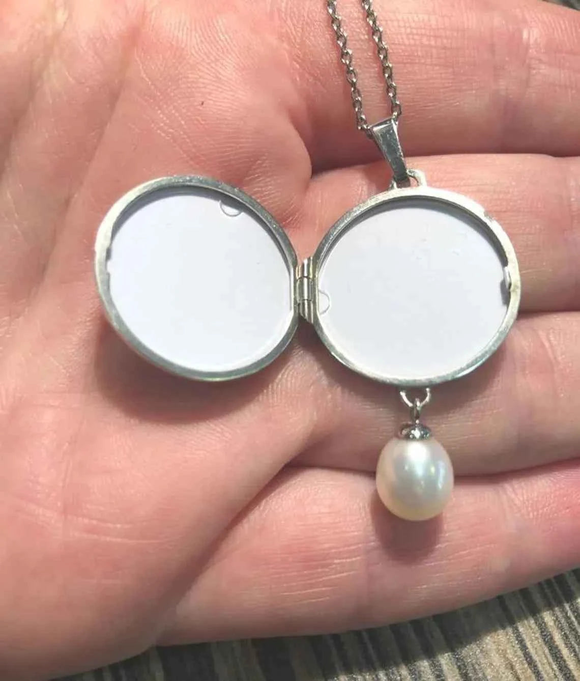 Herz-Medaillon aus 925 Sterling Silber (Kopie)
