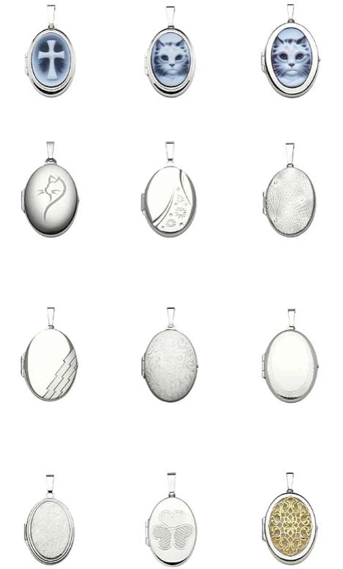 Herz-Medaillon aus 925 Sterling Silber (Kopie)